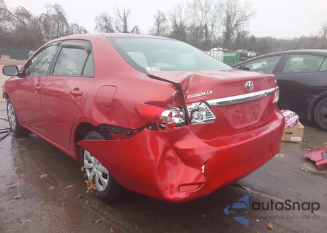 2011 Toyota Corolla Le из США, поврежденный, VIN JTDBU4EE6BJ093516